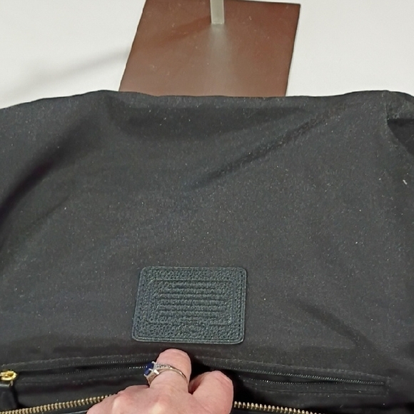 Coach Black Leather Tote Bag *NWOT* - Picture 12 of 12